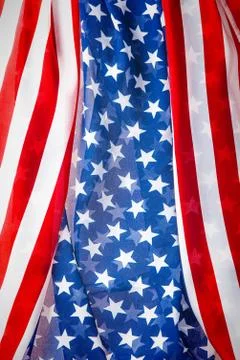 American flag background Stock Photos