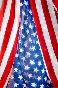 American flag background Stock Photos