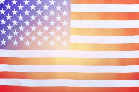 American flag background Stock Photos
