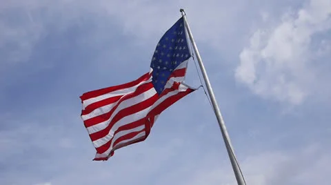 American Flag on Chimney Rock Vidéo 26312895