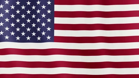 American flag  closeup. Stock Footage 142735773