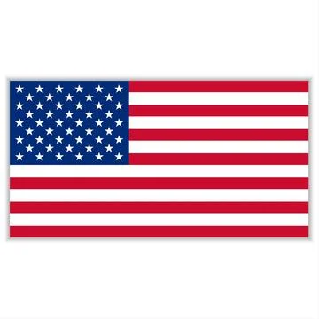American Flag Day Stock Illustration