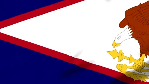 American flag with eagle emblem and arrows in golden color Видео 343573598