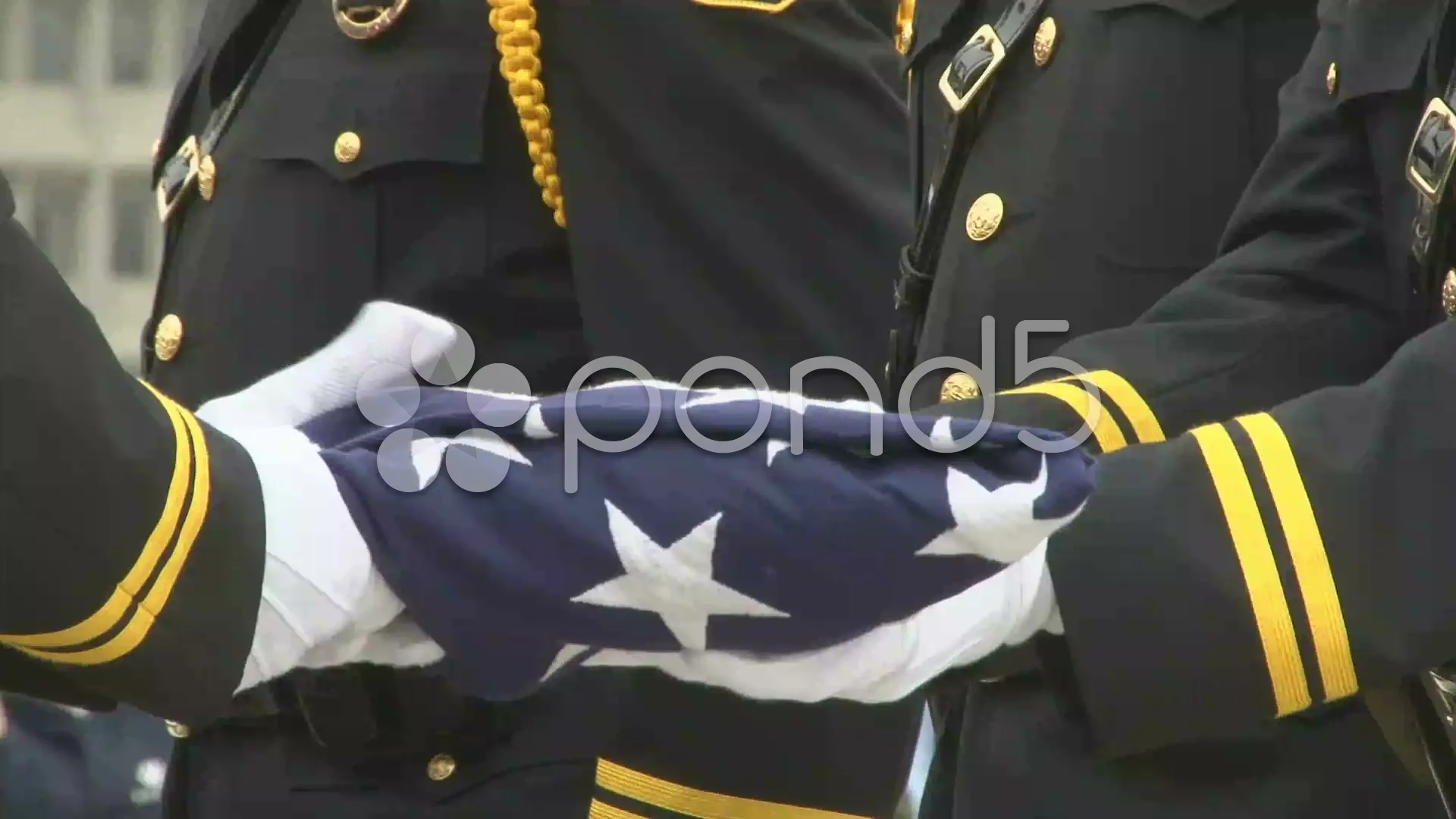 flag folding ceremony