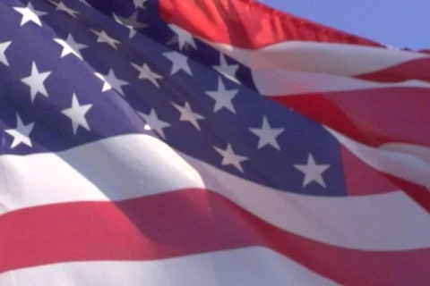 American flag 스톡 동영상 148859