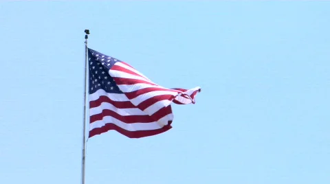 American Flag Stock-Footage 500796