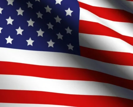 American flag 스톡 동영상 510776