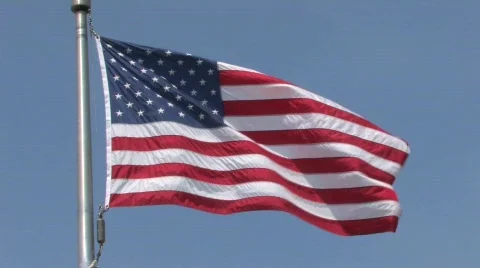 American Flag Vídeo Stock 518753