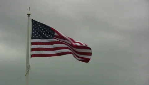 American Flag Video stock 521590