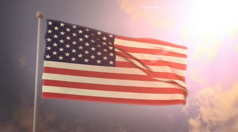 American Flag Vidéo 670676