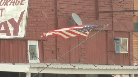 American Flag Stock Footage 5836462