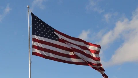 American Flag Stockbeeldmateriaal 82312035