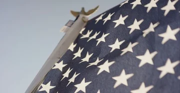 American Flag Stock Footage 85487440