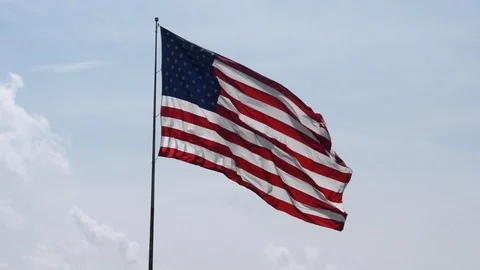 American Flag. Stock Footage 115819550