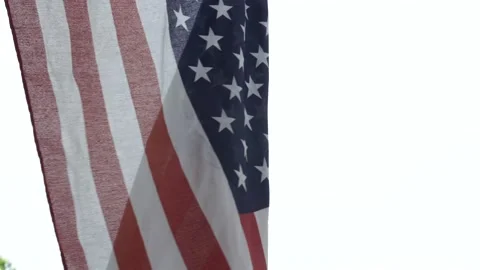 American Flag 스톡 동영상 132006064