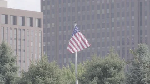 American Flag Vídeo Stock 144414497