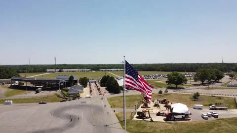 American Flag Stock Footage 201625025