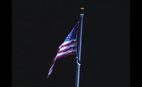 American Flag Video stock 242495318