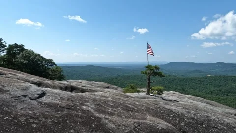 American Flag Stock Footage 279198125