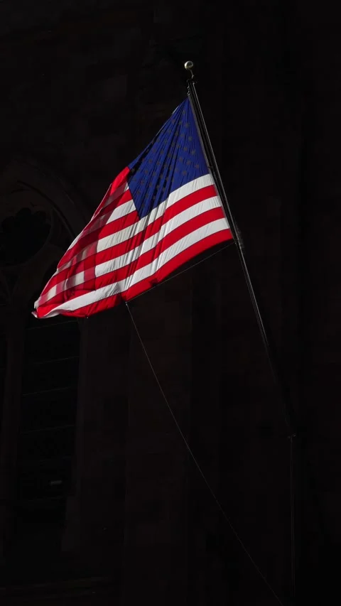 American Flag Stock Footage 305961504