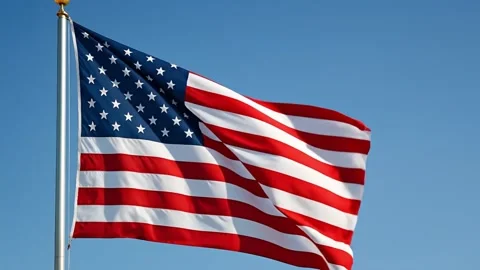 American flag 스톡 동영상 316247838