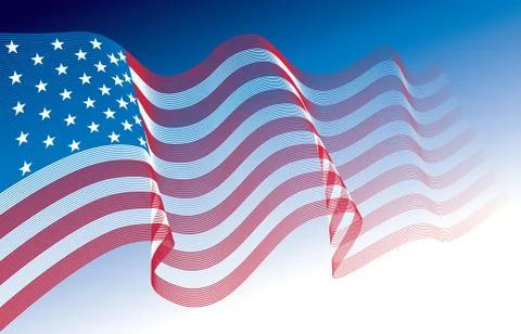 American Flag Иллюстрация