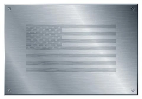 American flag Stock Illustration