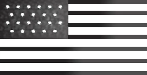 American flag Illustration