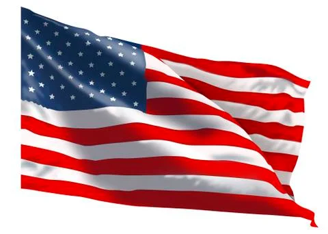 American flag Stock Illustration