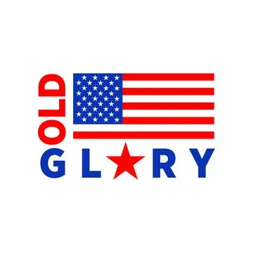 American Flag Stock Illustration