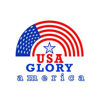 American Flag Stock Illustration