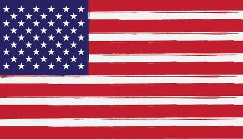 American flag illustration Illustration