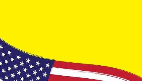 American flag illustration 스톡 일러스트
