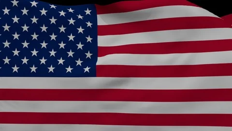 American Flag (Loop) Stock Footage 99923670