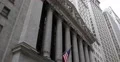 American Flag National Landmark NYSE New York Stock Exchange Building Facade NYC 4k or 4k+ Resolution