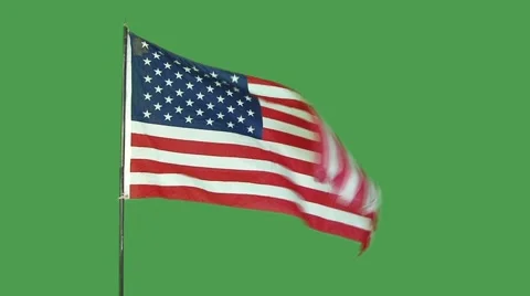 American Flag Old Glory Stock Footage