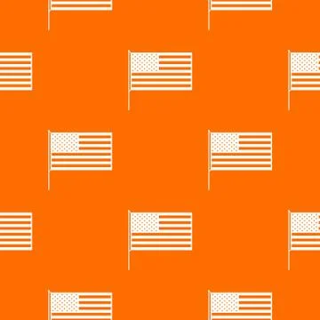 American flag pattern seamless 스톡 일러스트
