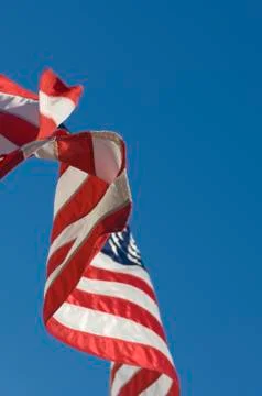 American flag Stock Photos