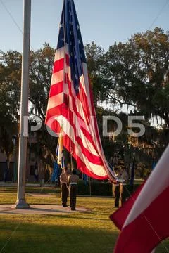 American flag Stock Photos