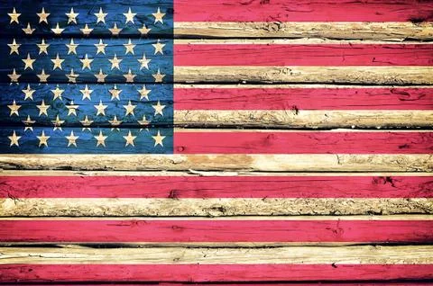 American flag Stock Photos