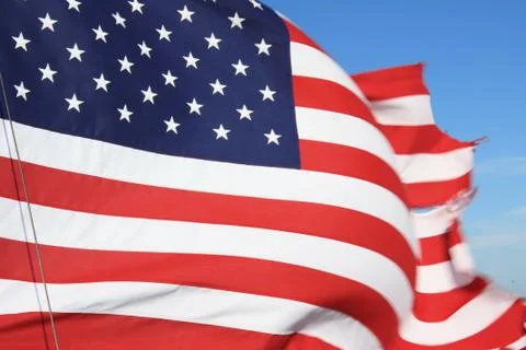 American Flag Stock Photos