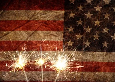 American flag Stock Photos