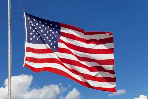 American flag Stock Photos