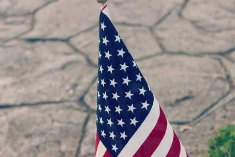 American Flag Stockfoto's
