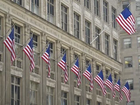 American flag Stock Photos