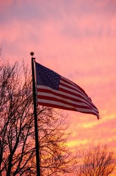 American flag Stock Photos