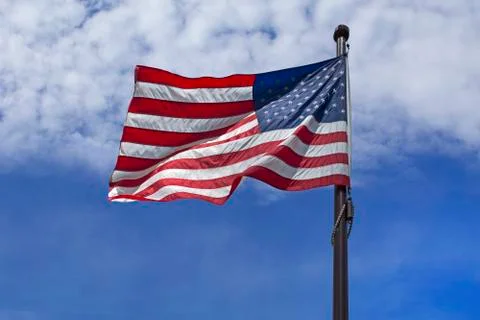 American flag 스톡 사진