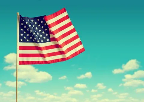American flag Stock Photos