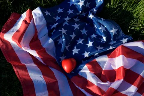 American flag Stock Photos