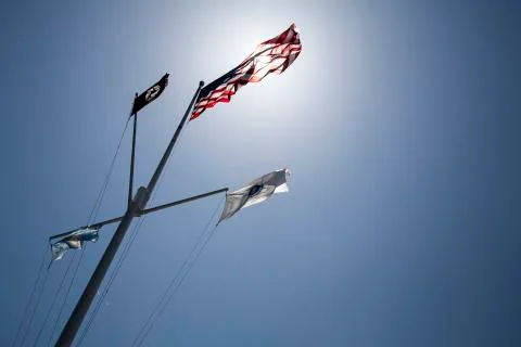 American Flag Stock Photos